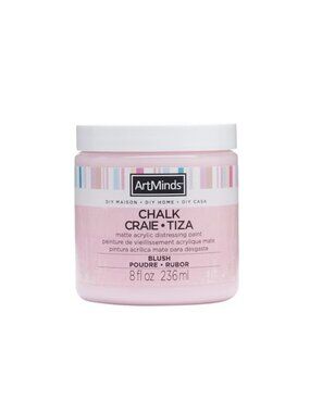 ArtMinds Chalk Blush Paint 8 Fl Oz Matte Acrylic Distressing Paint For DIY Proje